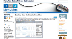 Desktop Screenshot of blog.menumax.com